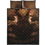 Scary Clown Print Quilt Bed Set