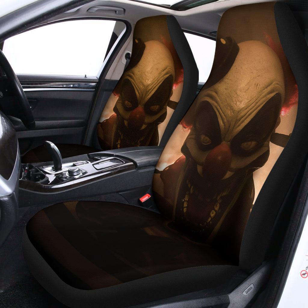 Scary Clown Print Universal Fit Car Seat Covers