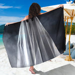Scary Ghost 3D Print Beach Sarong Wrap