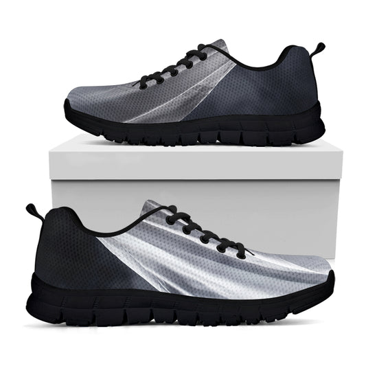 Scary Ghost 3D Print Black Sneakers