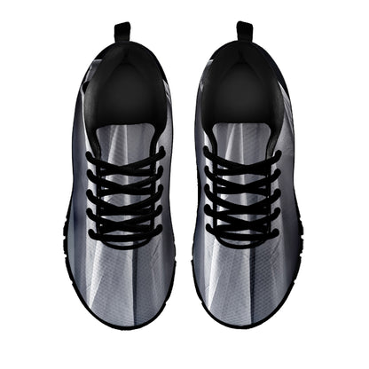Scary Ghost 3D Print Black Sneakers