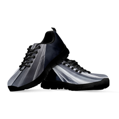 Scary Ghost 3D Print Black Sneakers