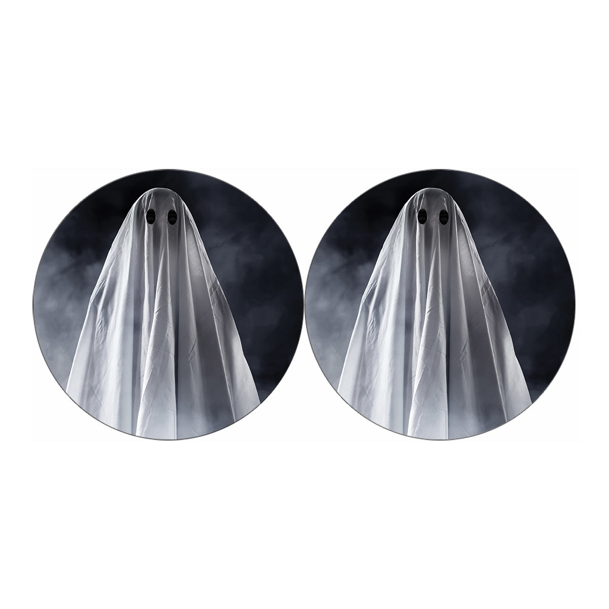 Scary Ghost 3D Print Car Coasters