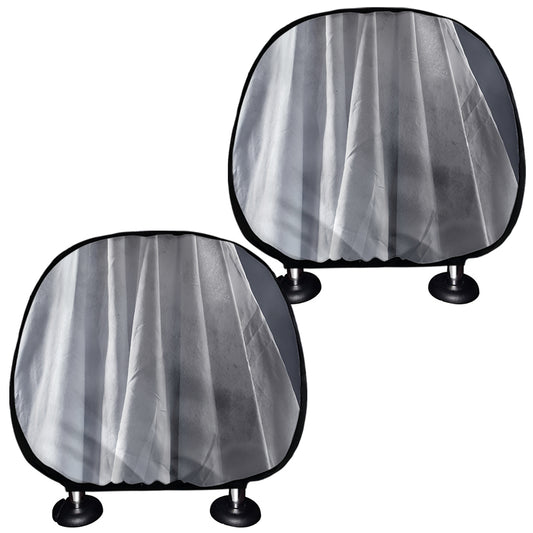 Scary Ghost 3D Print Car Headrest Covers