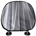 Scary Ghost 3D Print Car Headrest Covers