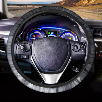 Scary Ghost 3D Print Car Steering Wheel Cover