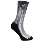 Scary Ghost 3D Print Crew Socks