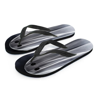Scary Ghost 3D Print Flip Flops