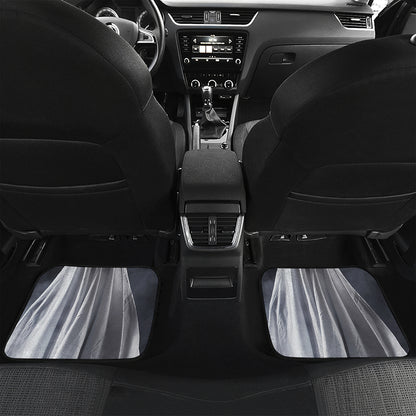 Scary Ghost 3D Print Front and Back Car Floor Mats