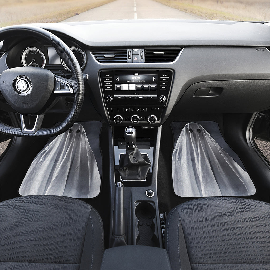 Scary Ghost 3D Print Front Car Floor Mats