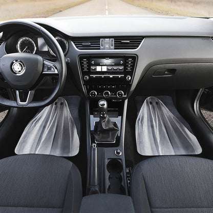 Scary Ghost 3D Print Front Car Floor Mats