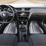 Scary Ghost 3D Print Front Car Floor Mats