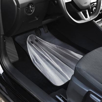 Scary Ghost 3D Print Front Car Floor Mats