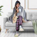 Scary Ghost 3D Print Hooded Blanket