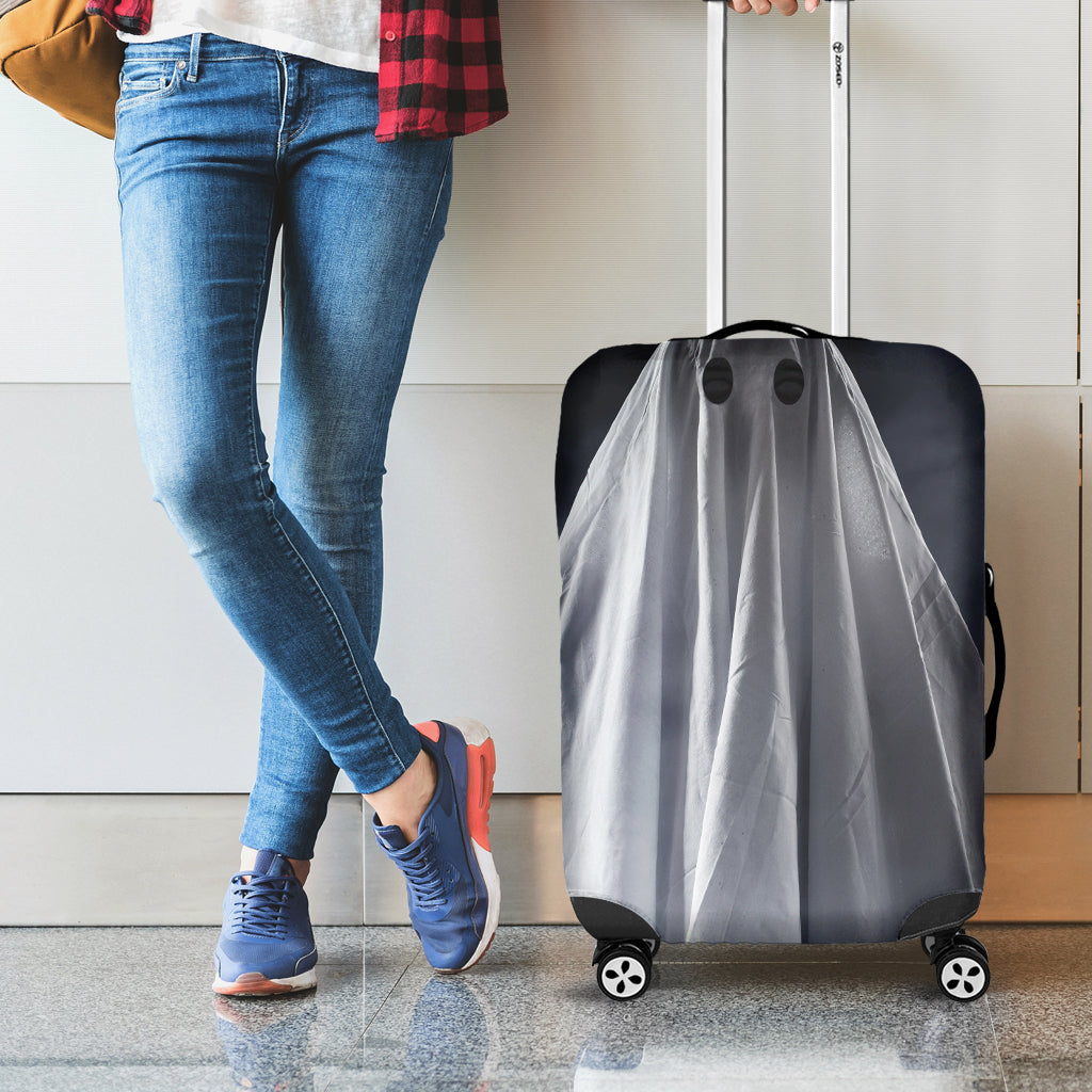 Scary Ghost 3D Print Luggage Cover