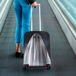 Scary Ghost 3D Print Luggage Cover