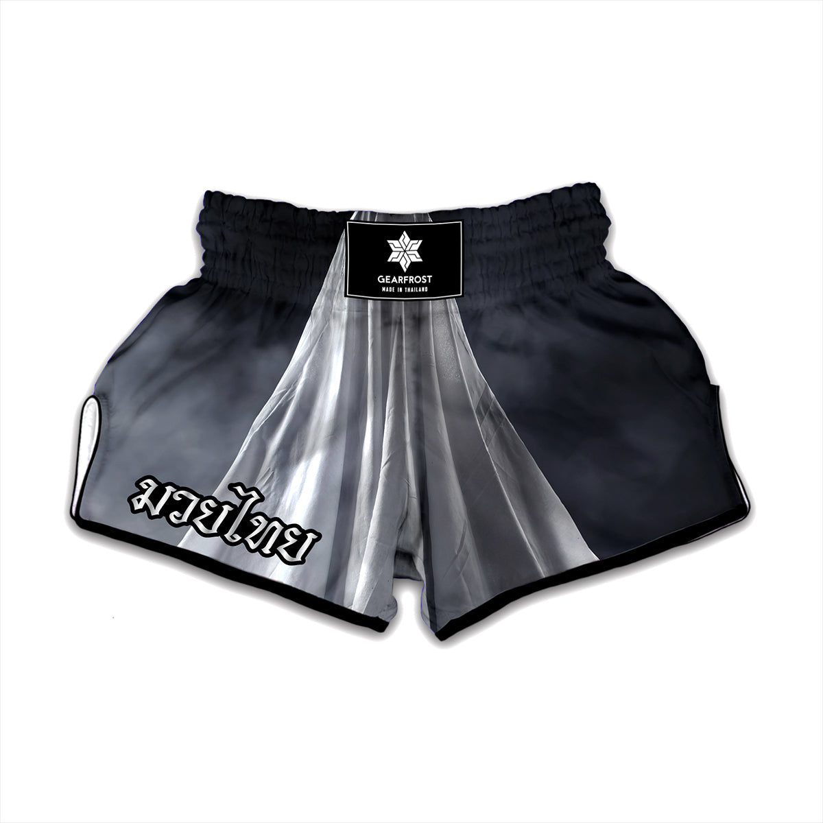 Scary Ghost 3D Print Muay Thai Boxing Shorts