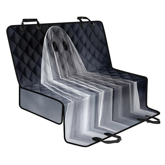 Scary Ghost 3D Print Pet Car Back Seat Cover