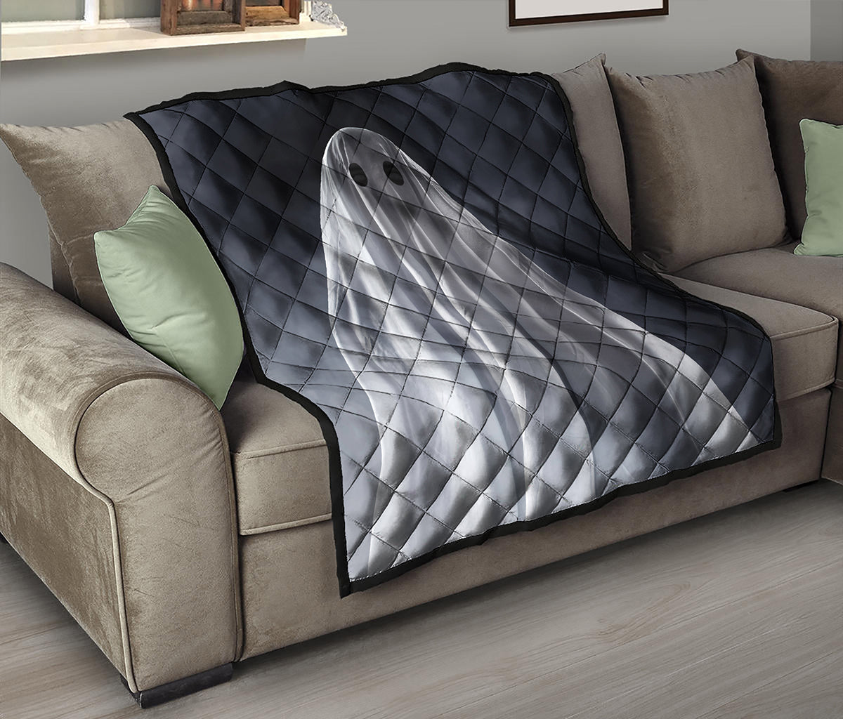 Scary Ghost 3D Print Quilt