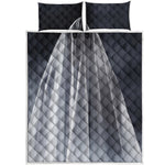 Scary Ghost 3D Print Quilt Bed Set