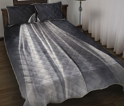 Scary Ghost 3D Print Quilt Bed Set