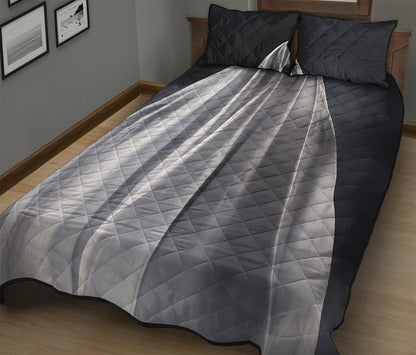 Scary Ghost 3D Print Quilt Bed Set