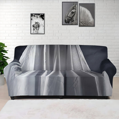 Scary Ghost 3D Print Sofa Cover