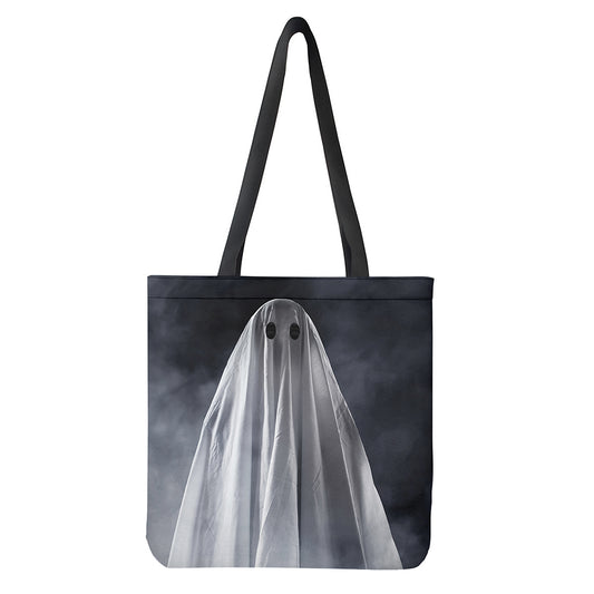 Scary Ghost 3D Print Tote Bag