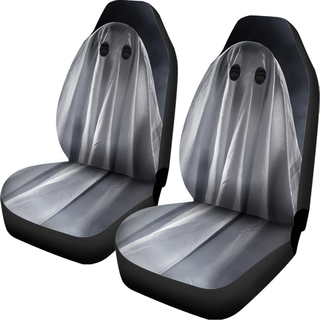 Scary Ghost 3D Print Universal Fit Car Seat Covers