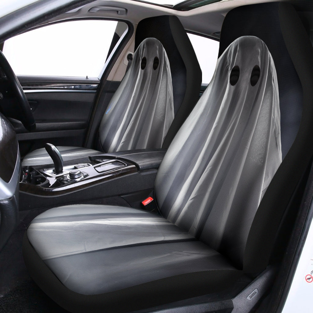 Scary Ghost 3D Print Universal Fit Car Seat Covers