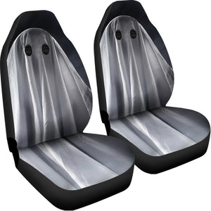 Horror Halloween Printed Car Seat Covers, Front Seats, Double