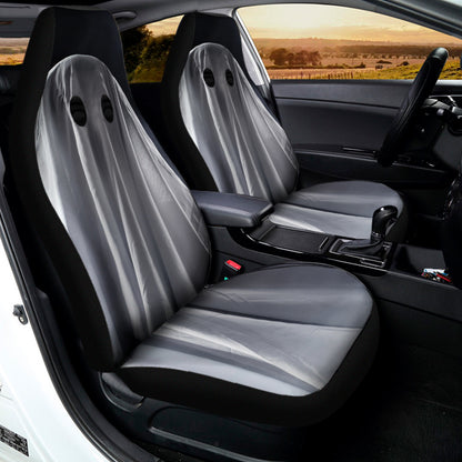 Scary Ghost 3D Print Universal Fit Car Seat Covers