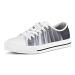 Scary Ghost 3D Print White Low Top Shoes