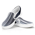 Scary Ghost 3D Print White Slip On Sneakers