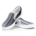 Scary Ghost 3D Print White Slip On Shoes