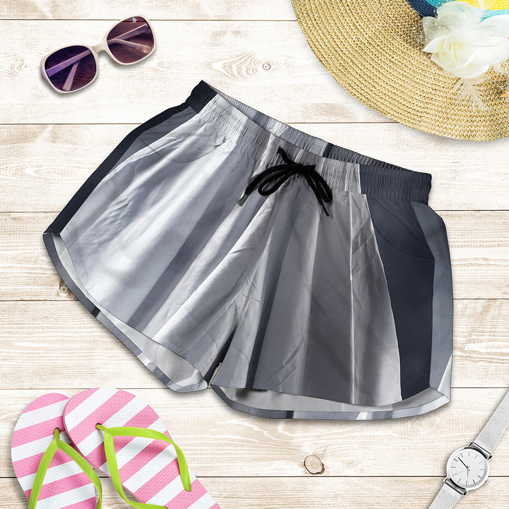 Scary Ghost 3D Print Women's Shorts