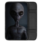 Scary Grey Alien 3D Print Car Center Console Cover