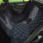 Scary Grey Alien 3D Print Pet Car Back Seat Cover