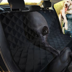 Scary Grey Alien 3D Print Pet Car Back Seat Cover