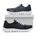 Scary Grey Alien 3D Print White Running Shoes
