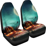 Scary Halloween Pumpkin Print Universal Fit Car Seat Covers