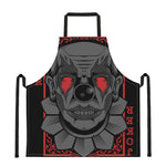 Scary Joker Card Print Apron