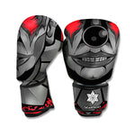 Scary Joker Card Print Boxing Gloves