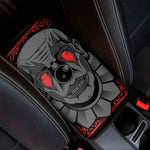 Scary Joker Card Print Car Center Console Cover