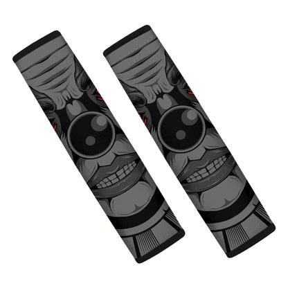 Scary Joker Card Print Car Seat Belt Covers