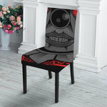 Scary Joker Card Print Dining Chair Slipcover