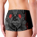 Scary Joker Card Print Men's Boxer Briefs