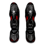 Scary Joker Card Print Muay Thai Shin Guard
