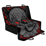 Scary Joker Card Print Pet Car Back Seat Cover