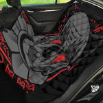 Scary Joker Card Print Pet Car Back Seat Cover